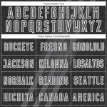 Sublimation Steel White Uniform Gray Diagonal Lines Custom Jersey Soccer Sublimation Steel White Uniform Gray Diagonal Lines Custom Jersey Soccer