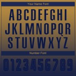 Sleeve Sublimation Long Fade Fashion Custom Uniform Jersey Soccer Old Gold Navy Sleeve Sublimation Long Fade Fashion Custom Uniform Jersey Soccer Old Gold Navy