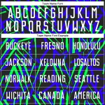 Soccer Custom Jersey Black Sublimation Green White-Neon Uniform Soccer Custom Jersey Black Sublimation Green White-Neon Uniform