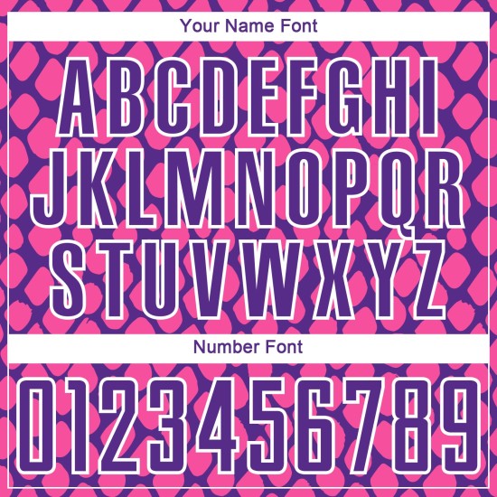 Jersey Purple-White Soccer Snake Skin Pink Custom Sublimation Uniform Jersey Purple-White Soccer Snake Skin Pink Custom Sublimation Uniform