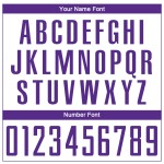 Purple Custom White Jersey Uniform Soccer Sublimation Purple Custom White Jersey Uniform Soccer Sublimation