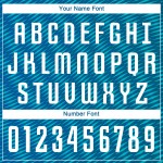 Jersey Soccer White Sublimation Uniform Custom Teal Jersey Soccer White Sublimation Uniform Custom Teal