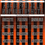 Jersey Shape Orange-White Black Uniform Custom Soccer Geometric Sublimation Jersey Shape Orange-White Black Uniform Custom Soccer Geometric Sublimation