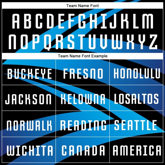 Black Sublimation Jersey White-Light Blue Custom Uniform Soccer Black Sublimation Jersey White-Light Blue Custom Uniform Soccer