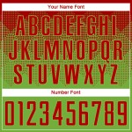 Soccer Custom Sublimation Neon Jersey Uniform Red Green Soccer Custom Sublimation Neon Jersey Uniform Red Green