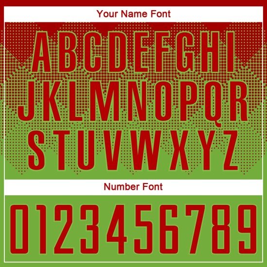 Soccer Custom Sublimation Neon Jersey Uniform Red Green Soccer Custom Sublimation Neon Jersey Uniform Red Green