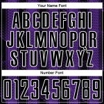 Purple-White Jersey Black Uniform Abstract Sublimation Custom Network Soccer Purple-White Jersey Black Uniform Abstract Sublimation Custom Network Soccer